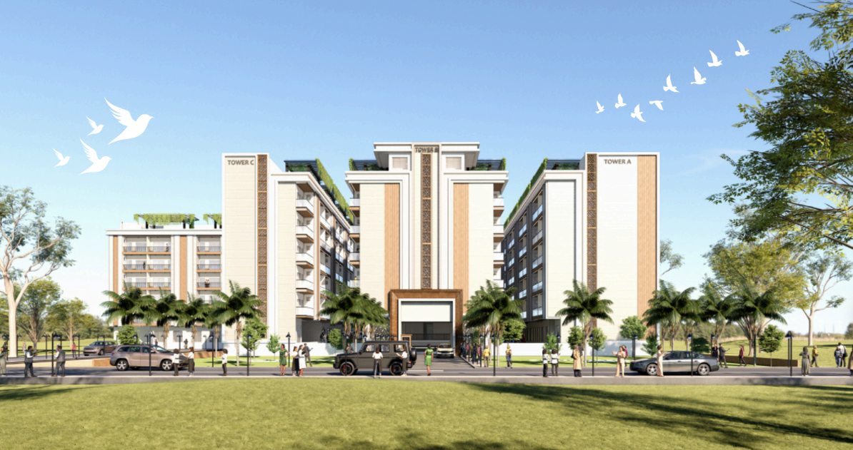 Saraswati Landmark - Premium Apartments with Terrace